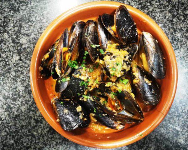 Receta de mejillones a la marinera